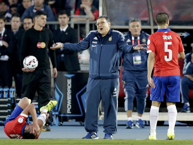 Foto-foto Terbaik Laga Keras Final Copa America