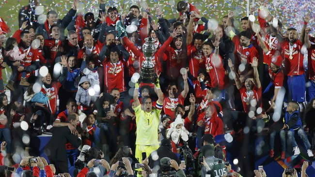 Foto-foto Terbaik Laga Keras Final Copa America