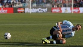 Argentina vs Chile Tanpa Gol di Babak Pertama