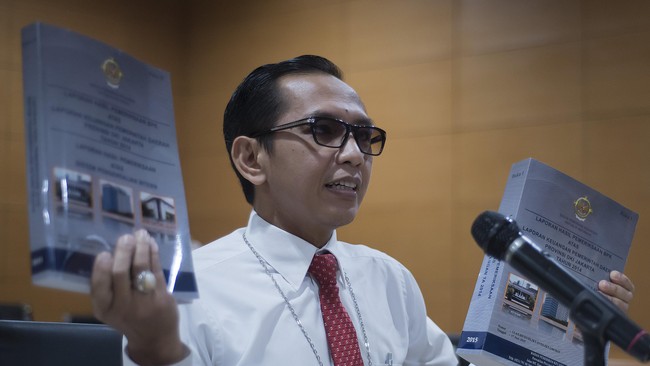 BPK menyebut pemeriksaan sesuai Standar Akuntansi Pemerintah (SAP), Sistem Pengendalian Intern, dan kepatuhan pada undang-undang.