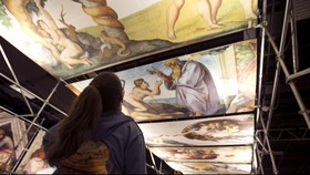 Megahnya Langit- Langit Sistine Chapel di Vatikan