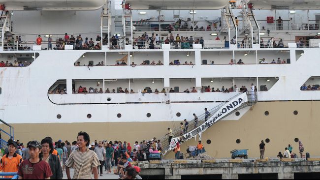 Pelni menyediakan angkutan lebaran Jakarta - Surabaya yang nyaman bagi para pemudik.