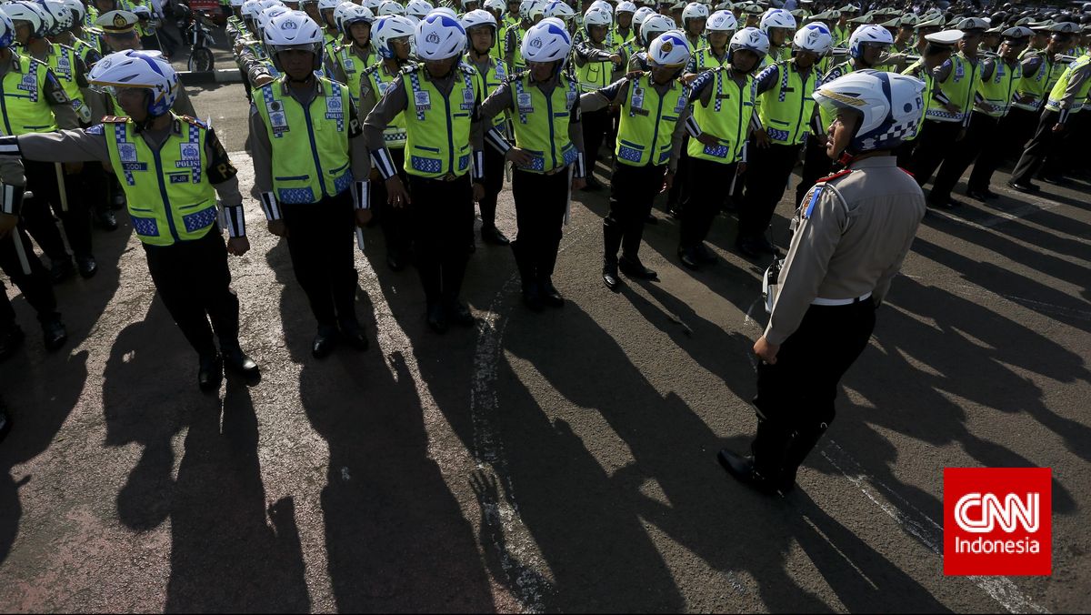 Operasi Ketupat Jaya 2025 di Jakarta, 4.000 Polisi Diterjunkan