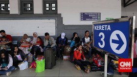 Kereta Api Angkut 134.254 Penumpang Arus Balik Hari Ini