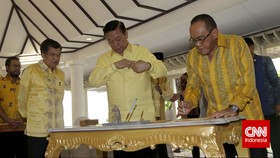 JK Kumpulkan Ical dan Agung, Sepakati 4 Poin Pilkada Serentak