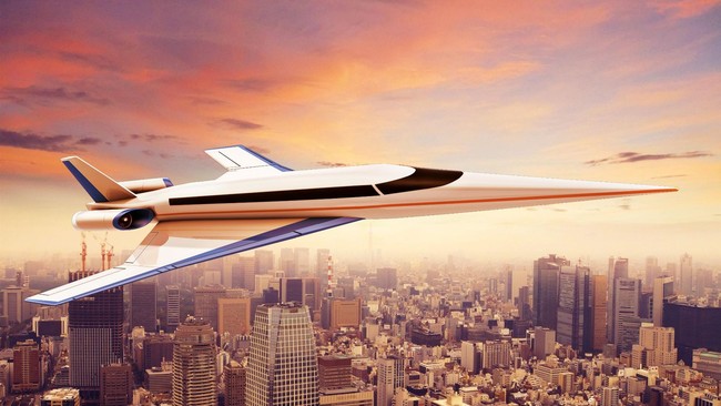 Tercipta sebuah pesawat jet supersonik yang bisa terbang dari New York City ke London hanya dalam waktu tiga jam.