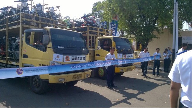 Selama periode mudik lebaran tahun ini, 3,76 juta sepeda motor digunakan untuk pulang kampung. Naik dibandingkan lebaran tahun lalu 2,53 juta sepeda motor.