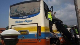 Polisi Sebut Kecelakaan Bus di Palikanci Kecelakaan Tunggal
