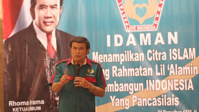 PKB sebelumnya pernah 'membuang' Rhoma Irama dengan tidak mengajukannya sebagai calon presiden atau wakil presiden di Pilpres 2014 lalu.