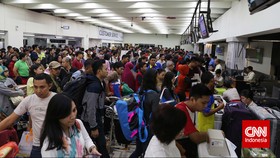 Hari H-2 Lebaran, Pemudik Padati Bandara Soekarno Hatta