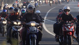 Pemerintah Kaji Larangan Mudik Bersepeda Motor
