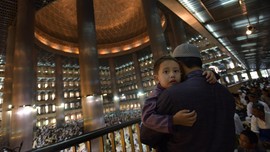 Menengok Hari Kemenangan di Masjid Istiqlal