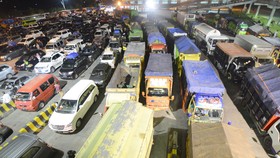 Pelabuhan Bakauheni Mulai Dipadati Penumpang