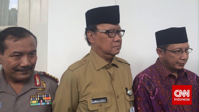 Pernyataan itu diterima Mendagri setelah melakukan kontak dengan Sekjen PDIP Hasto Kristiyanto.