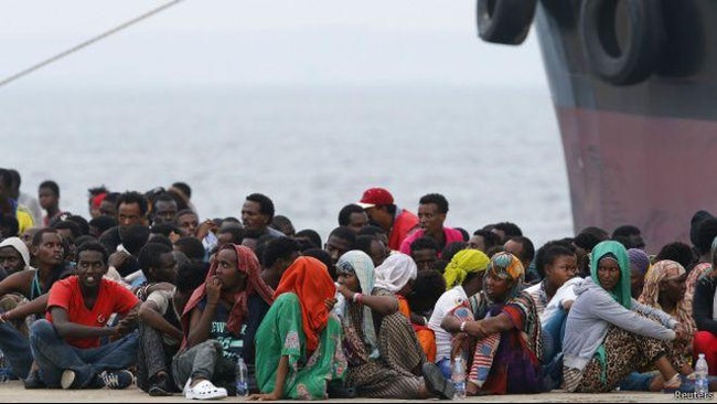 Imigran asal Timur Tengah dan Afrika membanjiri negara-negara Eropa untuk mencari suaka.