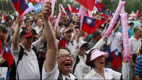 Taiwan Gelar Unjuk Rasa Kepada China Soal Kemerdekaan