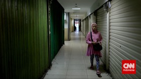 Perdagangan di Tanah Abang Belum Normal