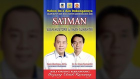 Saan Ingin PD Dukung Pasangan Sa'iman di Pilkada Karawang