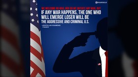 Ayatollah Khamenei Unggah Gambar Obama 'Bunuh Diri'
