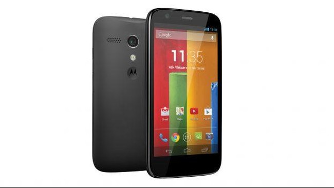Motorola meluncurkan ponsel pintar Android murahnya, Moto G, yang dibekali fitur tahan air sehingga dapat dibawa menyelam di kedalaman 1 meter selama 30 menit.