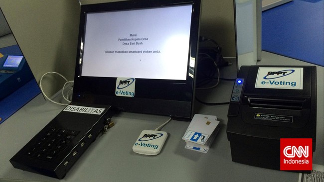 Aplikasi bernama electronic voting itu telah dikembangkan dan diuji coba selama beberapa tahun. Targetnya adalah penghitungan lebih akurat dan efisien.