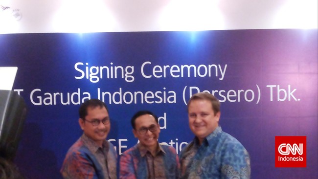 Garuda telah bekerja sama dengan CFM sejak akhir 1990-an melalui pengoperasian mesin CFM56-3 untuk pesawat Boeing 737-300.