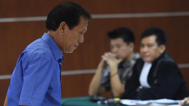 Majelis Hakim Pengadilan Tindak Pidana Korupsi Jakarta, menunda vonis eks kader Partai Demokrasi Indonesia Perjuangan (PDIP), Adriansyah, pada hari ini.