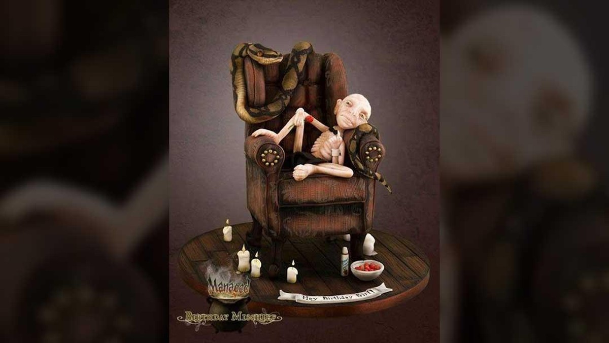 Uniknya Kue-kue Bertema Harry Potter untuk Ultah JK Rowling