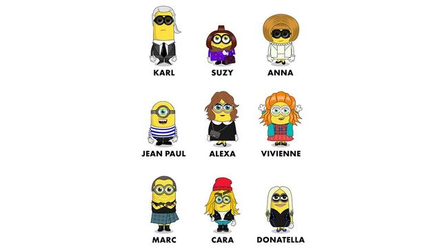 Apa jadinya si konyol dan lucu, minion disulap menjadi minionistas, minion pencinta fesyen kelas atas?