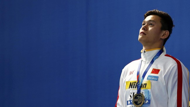 Sun Yang membuka peluang untuk melakukan dominasi total di nomor gaya bebas setelah ia memenangi medali emas Kejuaraan Dunia 2015.