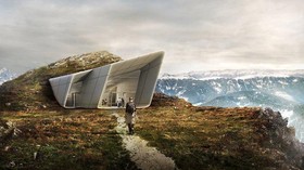Museum Futuristik di Puncak Gunung Italia Setinggi 7500 Kaki