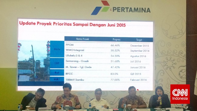 "Pemerintah ternyata tidak serta merta mengikuti harga minyak dunia dan itu menghambat kinerja kami," ujar Dwi Soetjipto, Direktur Utama Pertamina.