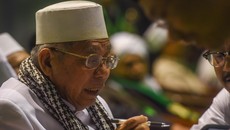 Ma'ruf Amin: Jangan Nafsu Jadikan Masjid Tempat Kampanye Pemilu 2024