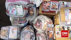 Polisi Amankan Seribu Keping DVD Porno Siap Edar