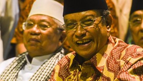 Ketua PBNU Serahkan Hasil Muktamar ke Jokowi