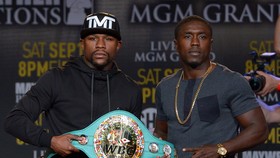 Mayweather Jr Sebut Andre Berto Setara Pacquiao