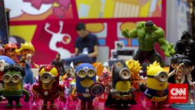 Ranger Biru Bertemu Bahasa Jawa di Popcon Asia