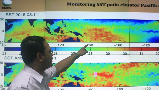 Lembaga meteorologi AS mewanti-wanti soal beda efek El Nino terhadap belahan Bumi utara dengan yang beriklim tropis, termasuk Indonesia.