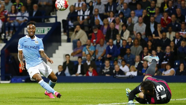 Penampilan Raheem Sterling di laga debut Liga Primer bersama Manchester City saat mengalahkan West Brom belum memuaskan manajer Manuel Pellegrini. 