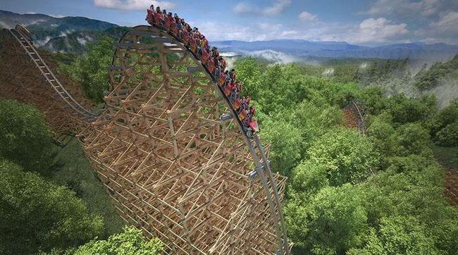 Wahana bernama Lightning Rod direncanakan akan siap menerima pengunjung yang berani menguji adrenalin pada Maret 2016.
