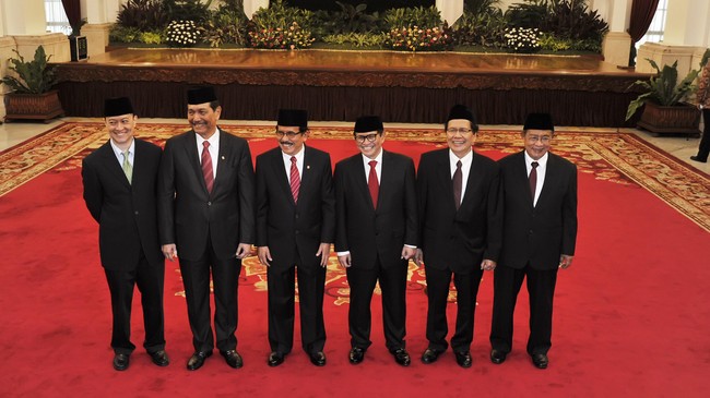 Menko Polhukam Luhut Binsar Pandjaitan mengatakan misi utama rapat kali ini adalah membahas soal koordinasi dan penyamaan bahasa para Menko baru. 