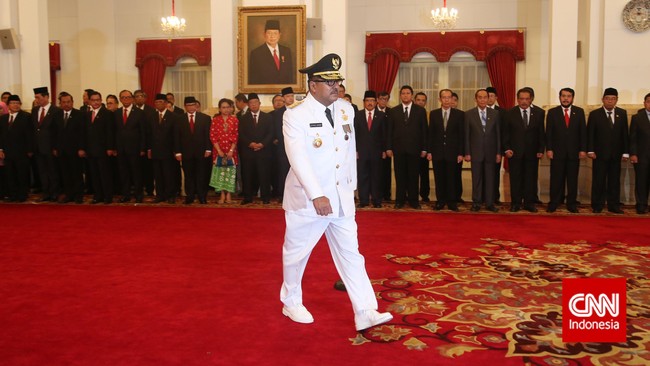 Rano Karno bakal bersaksi buat Direktur Utama PT Banten Global Development (PT BGD) Ricky Tampinongkol.