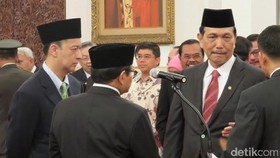 Marwan dan Puan Hadiri Perombakan Kabinet Kerja