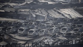 China Akan Laporkan Polusi di Daerah Ledakan Tianjin