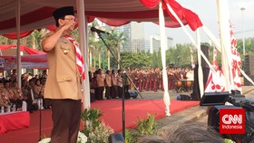 Ahok Bandingkan Singapura dengan Indonesia di Depan Pramuka