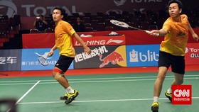 Ahsan/Hendra Hentikan Laju Ellis/Langridge di Kejuaraan Dunia