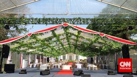 Melongok Istana Bersolek Jelang Hari Kemerdekaan