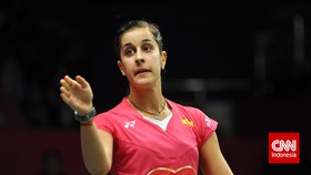 Carolina Marin Tumbang di Putaran Pertama Indonesia Terbuka