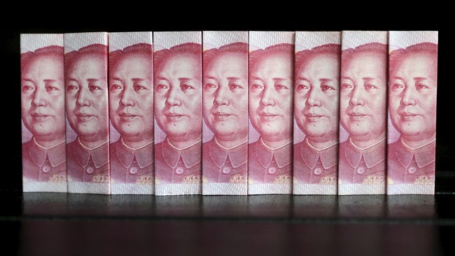 Cadangan devisa China terkuras US$ 939 miliar selama Agustus menjadi US$ 3,56 triliun, yang merupakan penurunan tertinggi sejak Mei 2012.