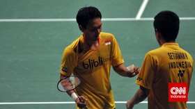 Kalah, Posisi Ahsan/Hendra dan Tontowi/Liliyana Terjepit